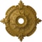 Ekena Millwork Benson Classic Medallion (Canopies up to 6 1/2"), 28 3/8"OD x 3 3/4"ID x 1 5/8"P, Pharaohs Gold CM28BEPGS - alternate 1